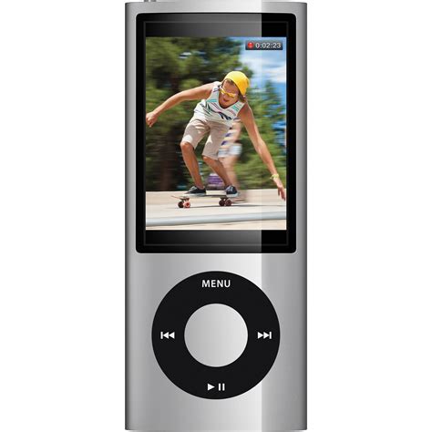 Apple 16gb Ipod Nano Silver Mc060lla Bandh Photo Video