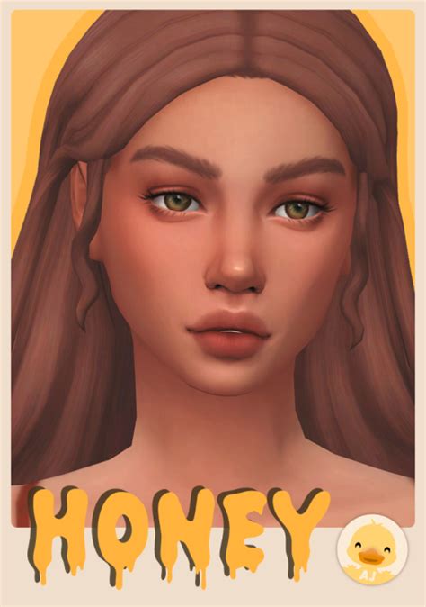 Honey Skinblend🌻 The Sims 4 Skin Sims 4 Sims 4 Characters