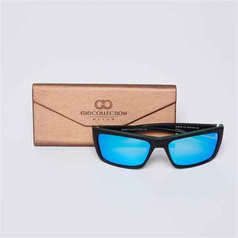 Gio Collection Mirrored Sports Sunglasses