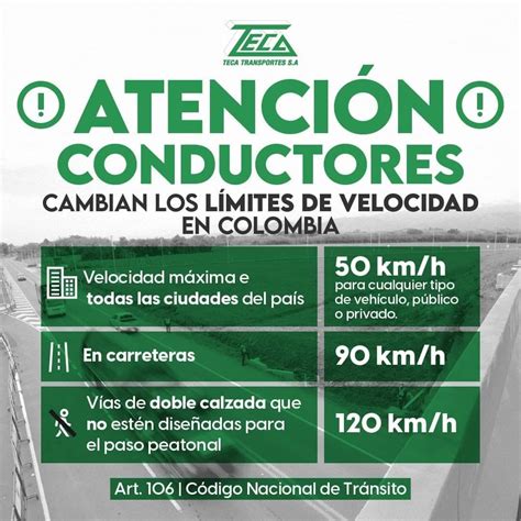 ¡ojo Cambian Límites De Velocidad En Importantes Corredores Viales