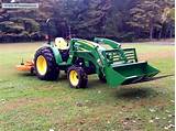 John Deere 4105 Tractor With Loader