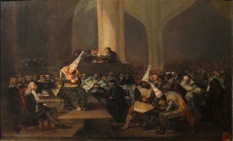 Auto De Fe De La Inquisición De Francisco De Goya 1812 1819 Revista