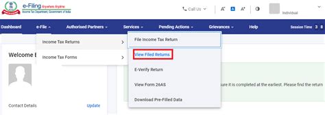 How To Get The Acknowledgement Number Or Download Itr V Of Income Tax Return Filed Myitreturn