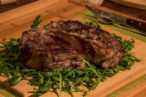 fotos gratis plato rinderbraten comida cocina filete de hierro plano delmonico steak