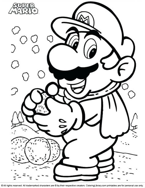 Super Mario 3d World Coloring Pages At Getdrawings Free Sketch Coloring