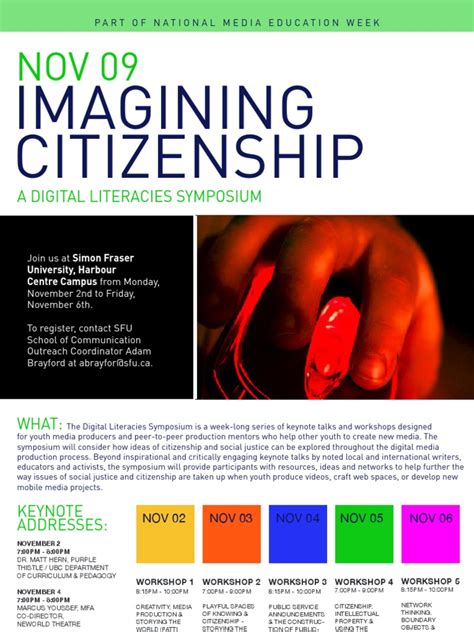 Imagining Citizenship A Digital Literacies Symposium Pdf Communication