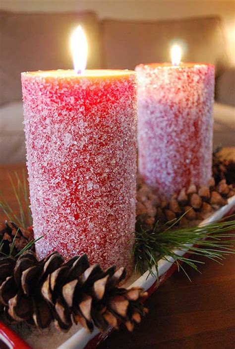 Christmas Candle Decorating Ideas To Make Christmas Brighter Random Talks