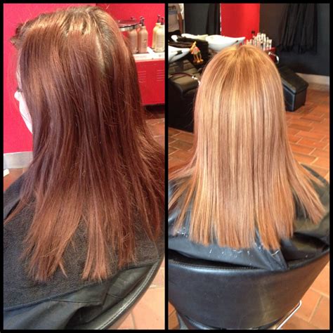 Will i get my desired colour in 1 go, i really don't want to have to dye it several. Faded red to light brown with highlights | Hair, Long hair ...