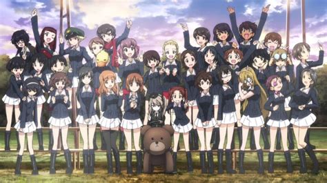 Girls Und Panzer Sequência De 6 Filmes Anime Começarão Em Dezembro