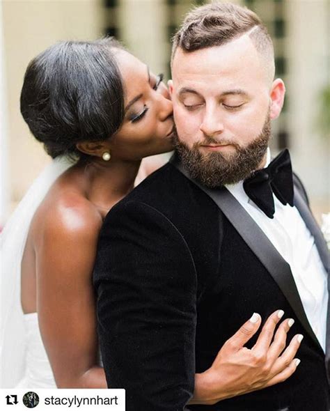 Beautiful Interracial Couple Wedding Photography Love Wmbw Bwwm More Interracial Wedding