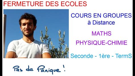 La fermeture des écoles risque de se prolonger bien au delà des deux semaines initialement annoncées. FERMETURE DES ECOLES / PRÉSENTATION COURS EN GROUPES ...