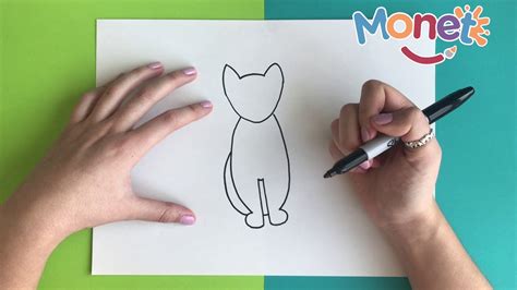 Como Dibujar Un Gato Paso A Paso Youtube