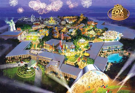 Currently, the brand new theme park in genting is around 70% complete, judging from the outlook. Dreams of 20th Century Fox Theme Park are Dashed... Fox ...