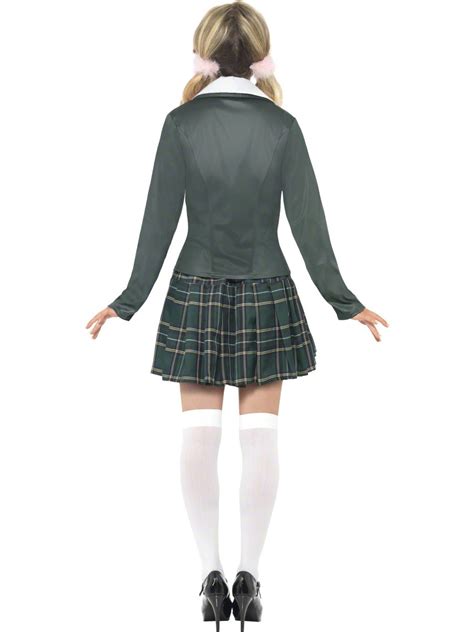 Adult Preppy Schoolgirl Costume 34167 Fancy Dress Ball