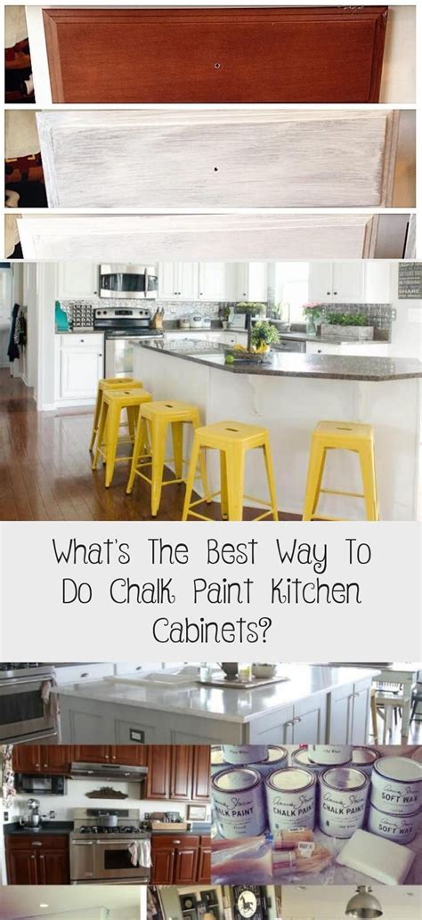 Learn how and when to prep furniture before painting with chalk paint. Here's how to chalk paint your kitchen cabinets with DIY ...