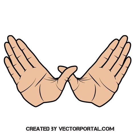 Hand Gesture Vector Clip Art Vector Free Clip Art Vector Images