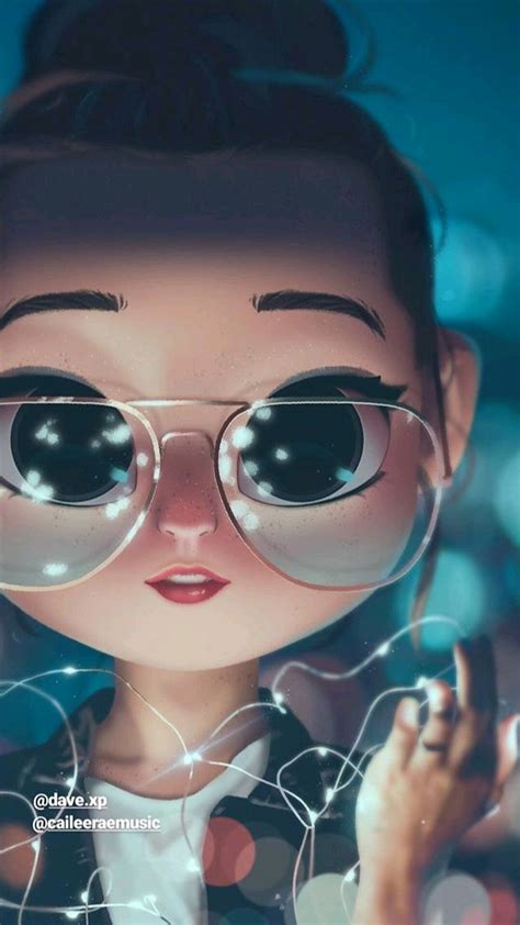 See more ideas about iphone wallpaper, cute wallpapers, phone wallpaper. Cute-Girl-3D-Animation-iPhone-Wallpaper - iPhone Wallpapers