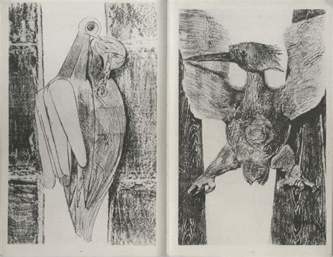 Max Ernst Histoire Naturelle 1926 Two From A Portfolio Of Thirty