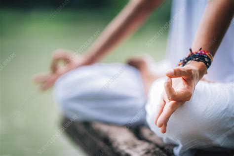 Woman Meditating Stock Image F0249536 Science Photo Library