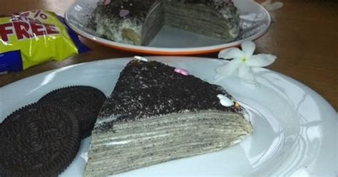 Butterworth 13400 perai, penang, malaysia. Resep Crepe Cake Oreo : Cara Membuat Crepe Cake Oreo untuk ...