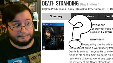 Death Stranding First Reviews And Metacritic Score Reaction Youtube