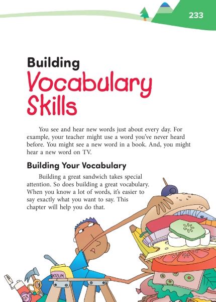 43 Building Vocabulary Skills Thoughtful Learning K 12