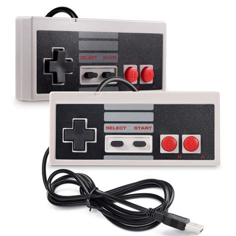Buy 2 Pack Usb Controller For Nes Games Suily Pc Usb Controller Retro