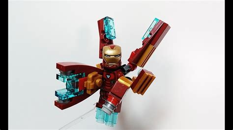 Lego Avengers Infinity War Minifigure Iron Man With Jetpack And Power