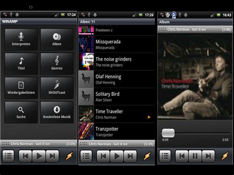 Winamp App Se Xperia Arc Android