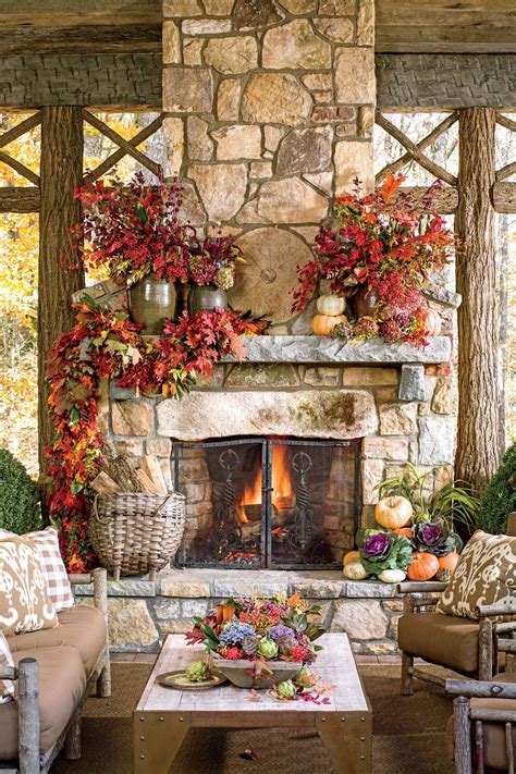 Fall Fireplaces And Mantels Southern Living