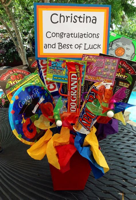 If you need more gift ideas, be sure to check out the following posts to get your creative juices flowing Lottery ticket bouquet. A fun little something for a ...