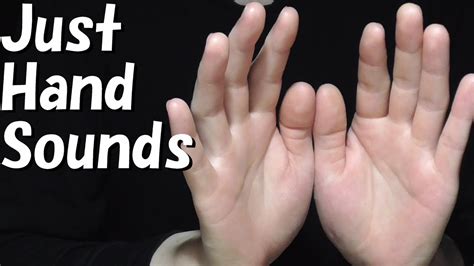 asmr just hand sounds 2 no talking youtube