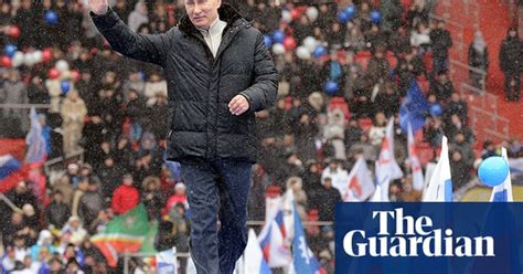 Russians Rally To Support Vladimir Putin In Pictures World News