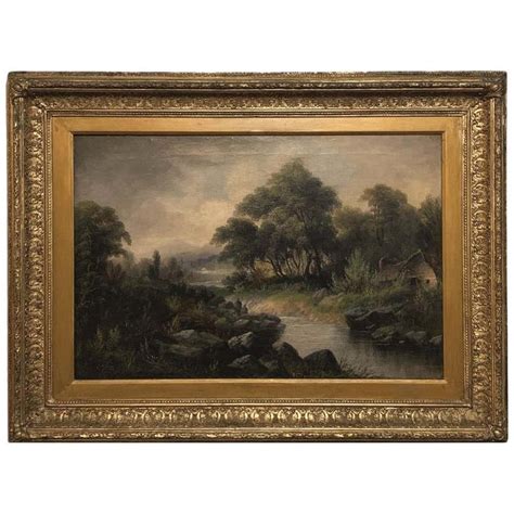 Pair Of 19th Century Framed Oil Paintings On Canvas By I Gorius For