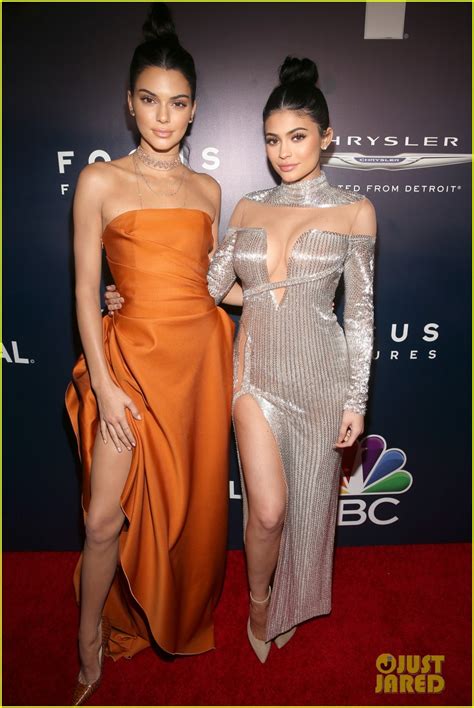 Kendall And Kylie Jenner Show Off A Lot Of Leg At Golden Globes 2017