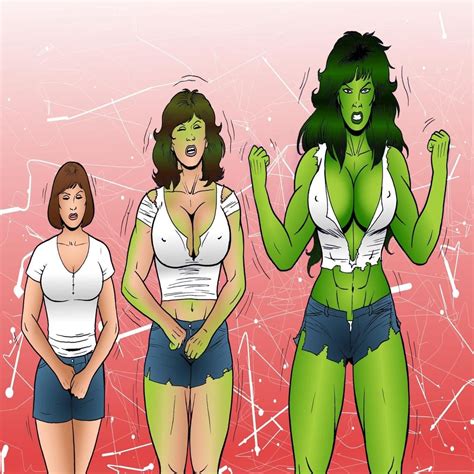 She Hulk Transformation Deviantart Transborder Media