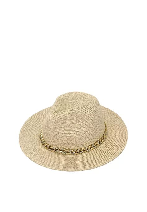 Jual ALDO Sanvito Panama Chain Hat Original ZALORA Indonesia