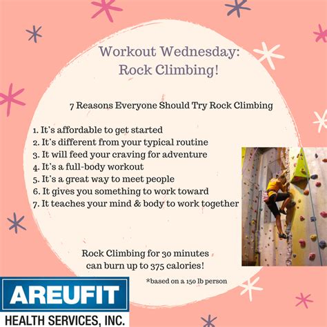 Workout Wednesday Rock Climbing Wednesday Workout Rock Climbing