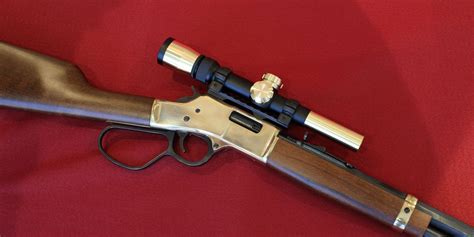 Brass Rifle Scope Extended 1895 Scopes
