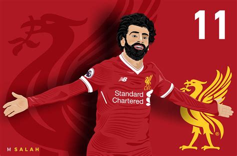 Mo Salah Illustration. on Wacom Gallery