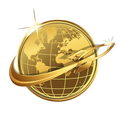 Golden Globes Logo Png - Golden Globe With Laurel Clipart - Png png image