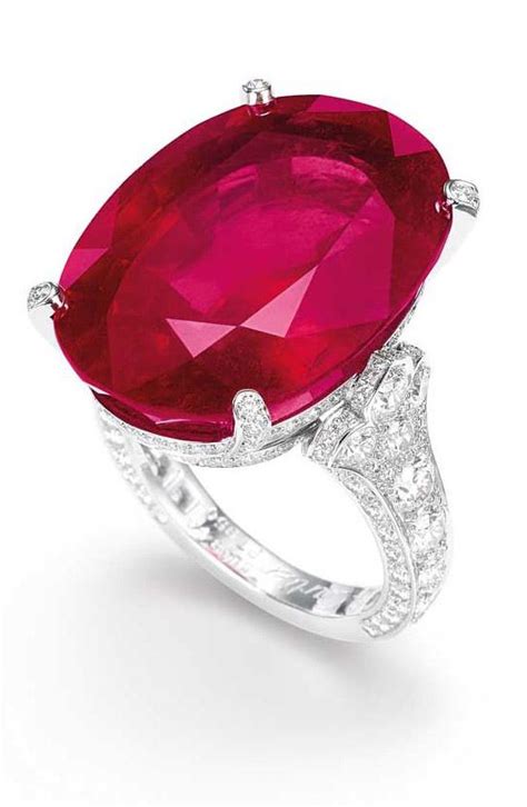 The Most Expensive Burmese Ruby Ring Ever Sold At An Auction In This