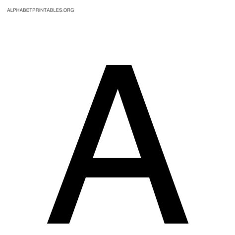 7 Best Images of Printable Black Letters - Alphabet Letters Templates