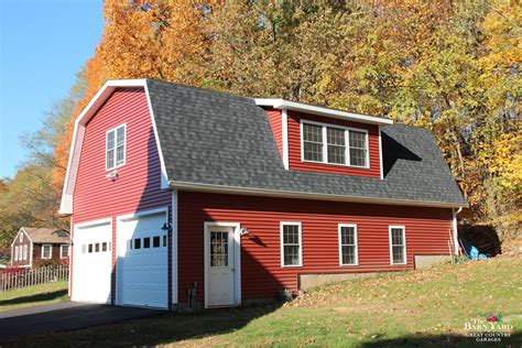 The Patriot Garage With Its Gambrel Style Roof Offers A Classic Look