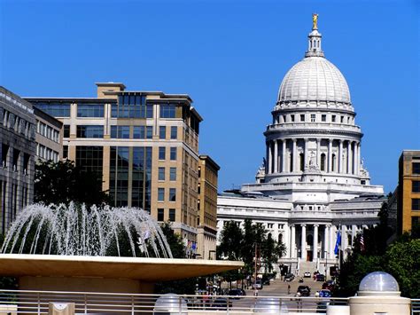 State Capitol In Madison Wisconsin Madison Wisconsin Wisconsin