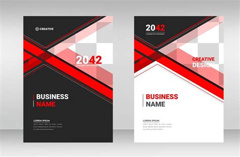 Corporate Modern Business Book Cover Design Template In A4 Can Be Use