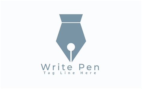 Write Pen Logo Template 160301 Templatemonster