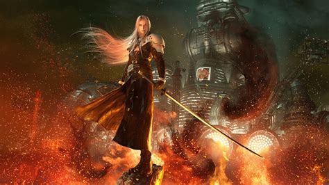 Final Fantasy Vii Remake Sephiroth Wallpapers Wallpaper Cave