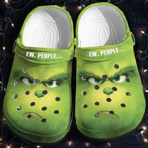 The Grinch Summer Clogs Unisex Design Sandals Christmas Giftwear Crocs