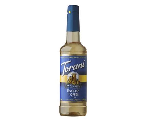Torani Sugar Free English Toffee Syrup 254 Oz 1 Ct Shipt